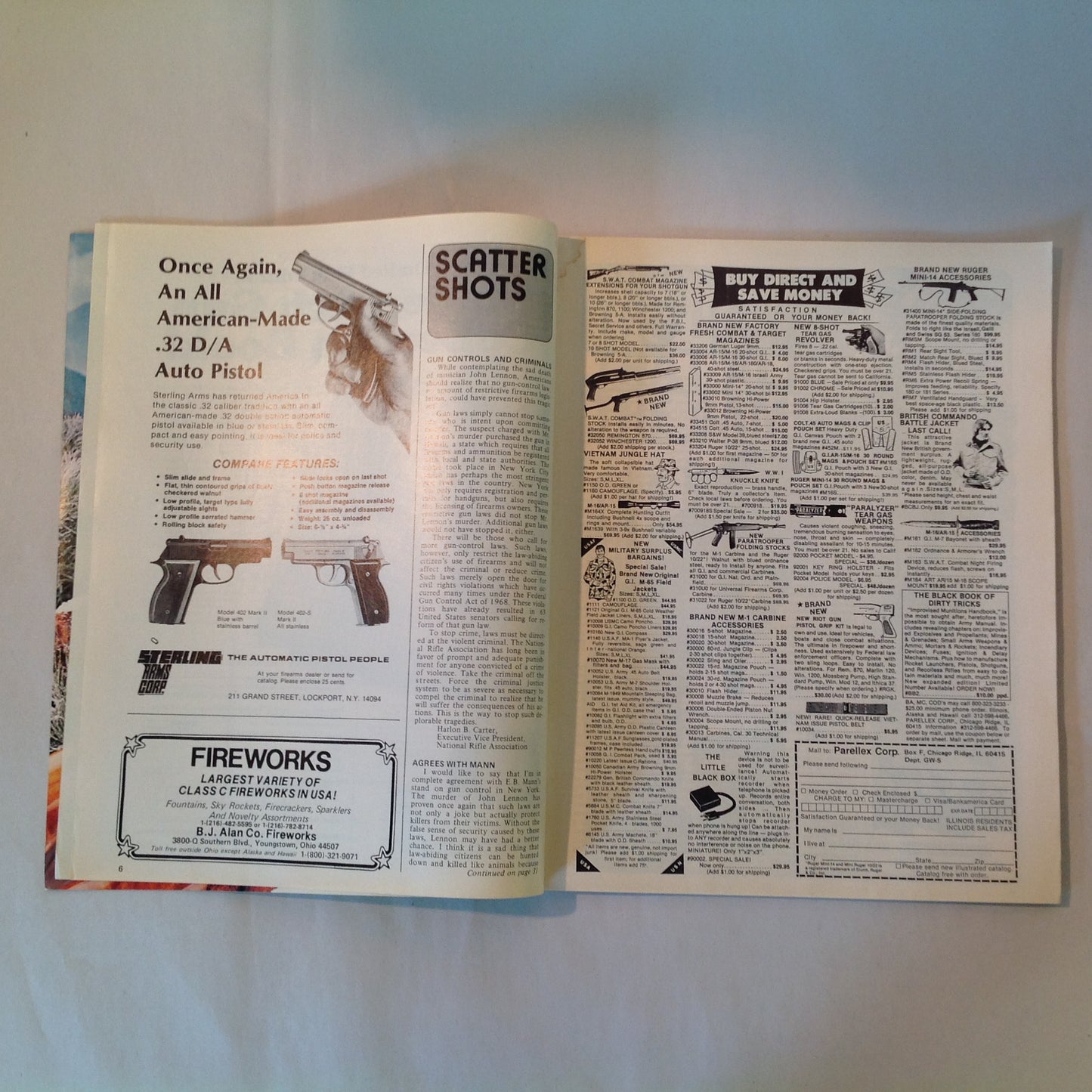 Vintage May 1981 Gun World Magazine Two New Magnums Bullet Casting North America's Toughest Hunting