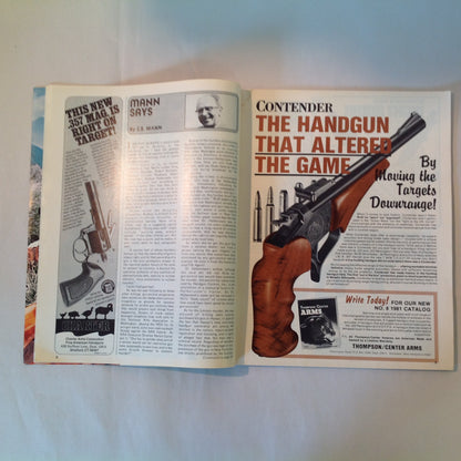 Vintage May 1981 Gun World Magazine Two New Magnums Bullet Casting North America's Toughest Hunting