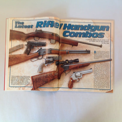 Vintage Aug 1990 Guns & Ammo Handgun-Rifle Combos .44 Special Budget Bolt-Action Buck-Busters