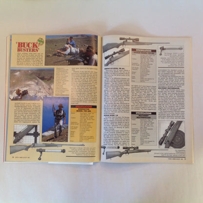 Vintage Aug 1990 Guns & Ammo Handgun-Rifle Combos .44 Special Budget Bolt-Action Buck-Busters