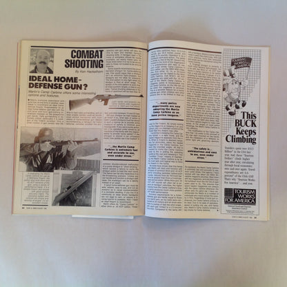 Vintage Aug 1990 Guns & Ammo Handgun-Rifle Combos .44 Special Budget Bolt-Action Buck-Busters