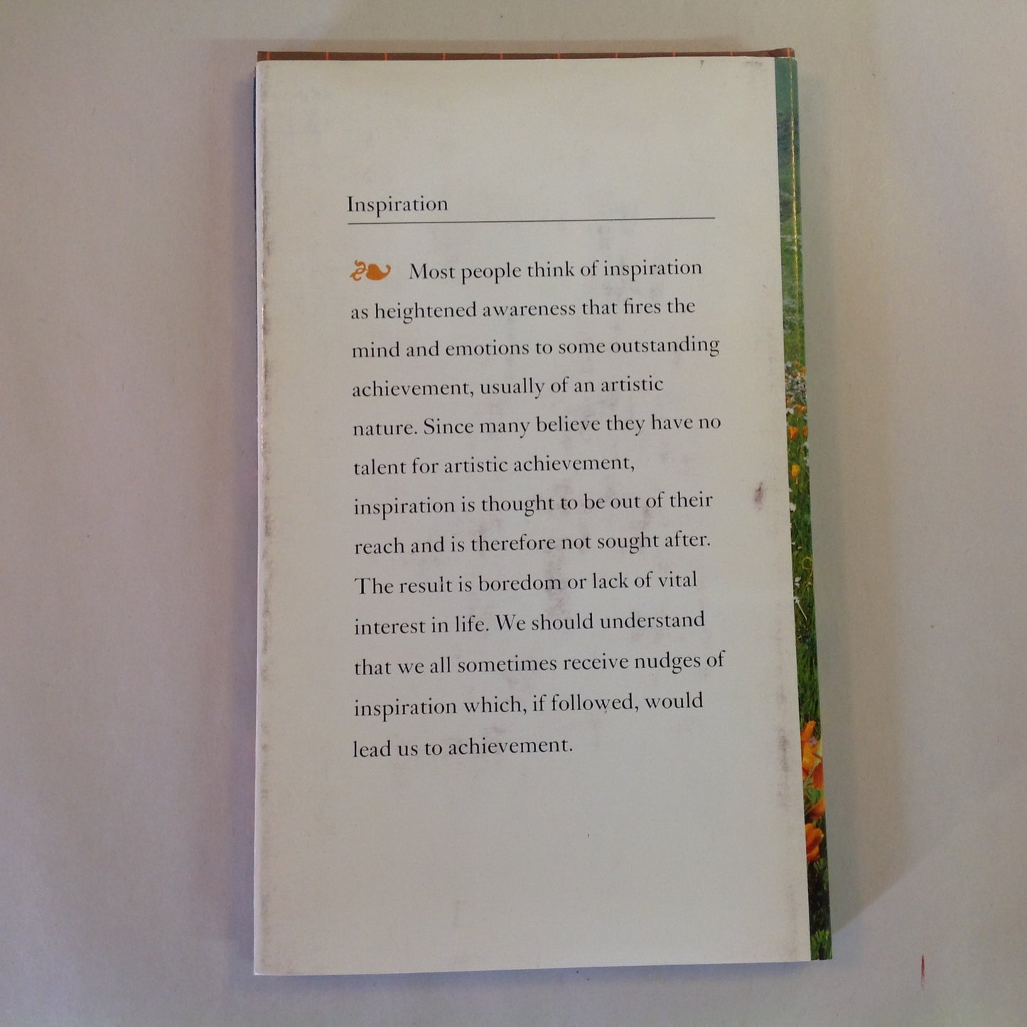 Vintage 1973 Hardcover Gift Book The Good Word: Inspiration for Joy and Fulfillment in Our Daily Lives Hallmark