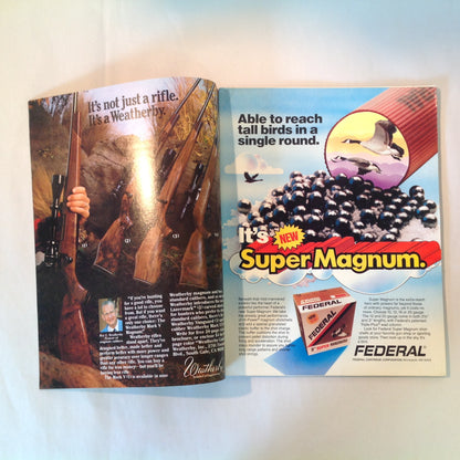 Vintage Oct 1981 Gun World Magazine Collector Guns GI Carbine Savage/Fox 12-GA Autoloader
