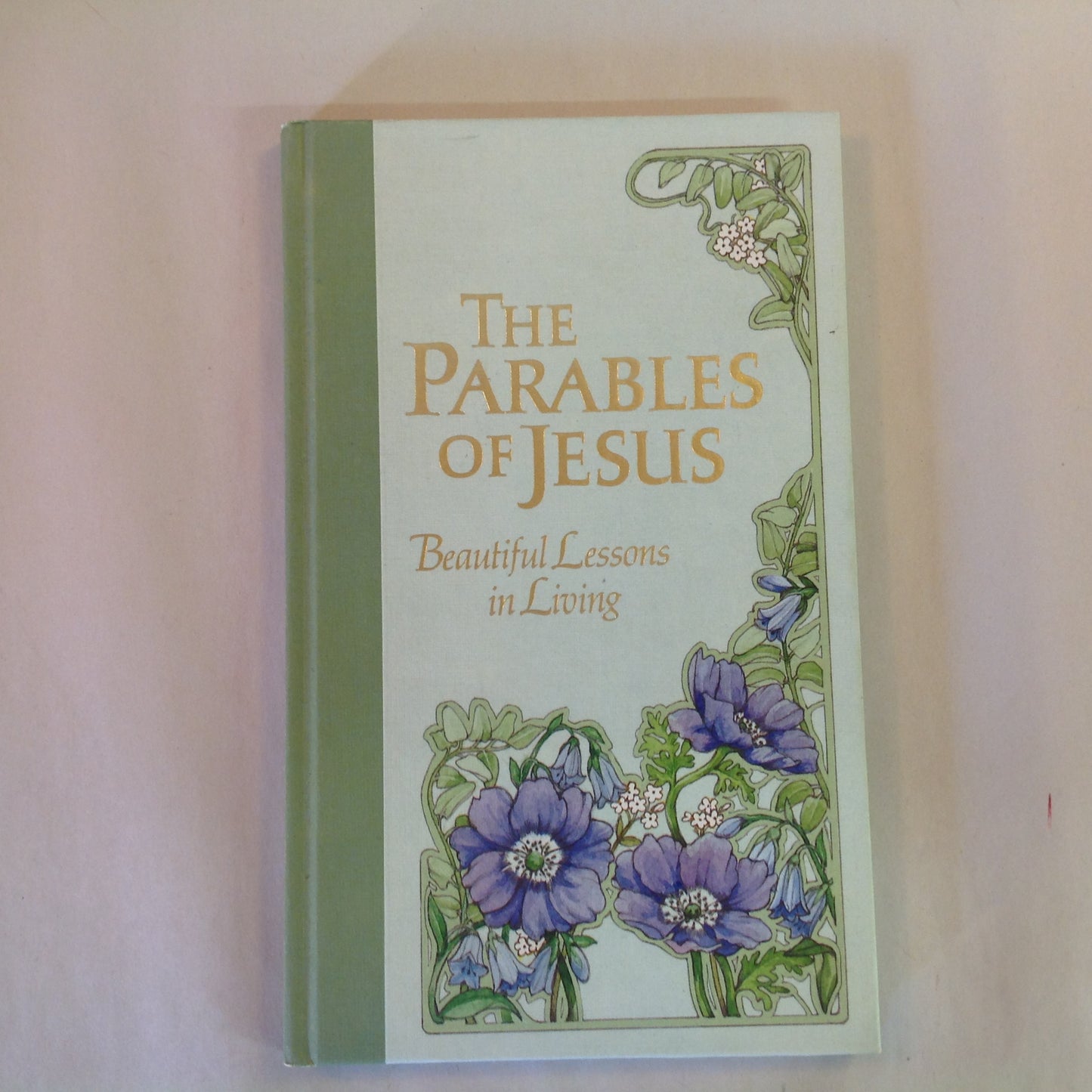 Vintage 1978 Hardcover Gift Book The Parables of Jesus: Beautiful Lessons in Living Hallmark