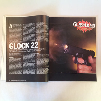 Vintage Sep 1994 Guns & Ammo Shootouts 16-Page Buyer's Guide Taurus .44 Magnum