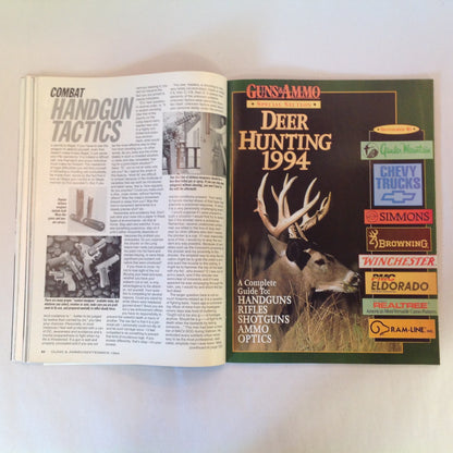 Vintage Sep 1994 Guns & Ammo Shootouts 16-Page Buyer's Guide Taurus .44 Magnum