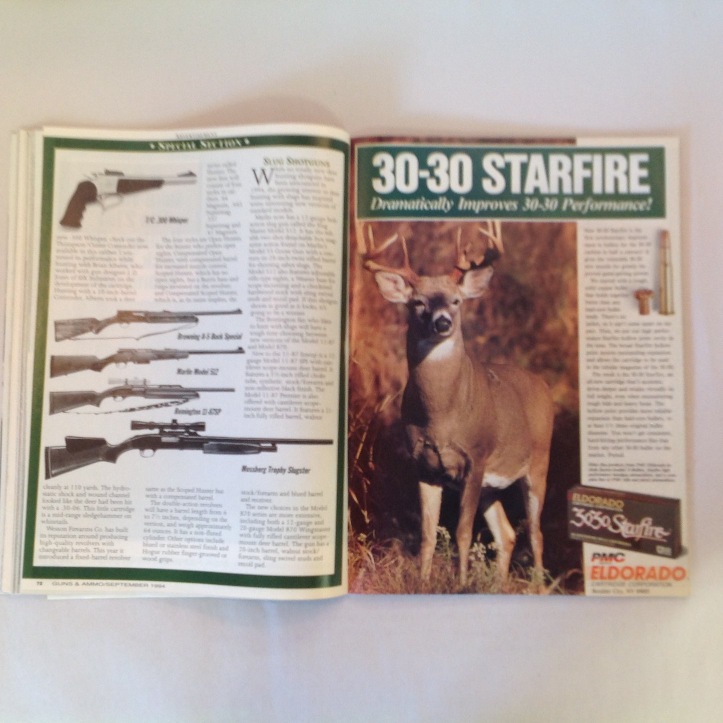 Vintage Sep 1994 Guns & Ammo Shootouts 16-Page Buyer's Guide Taurus .44 Magnum