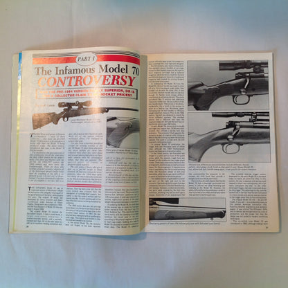 Vintage Oct 1981 Gun World Magazine Collector Guns GI Carbine Savage/Fox 12-GA Autoloader