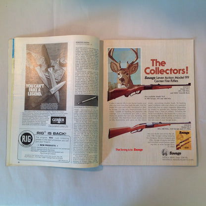 Vintage Oct 1981 Gun World Magazine Collector Guns GI Carbine Savage/Fox 12-GA Autoloader
