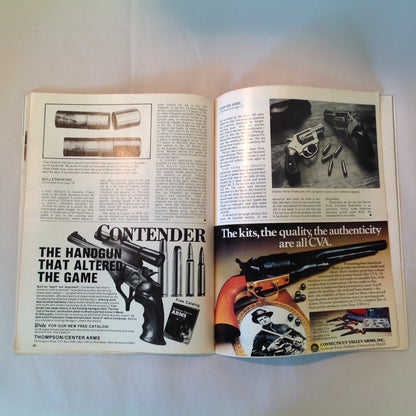 Vintage Oct 1981 Gun World Magazine Collector Guns GI Carbine Savage/Fox 12-GA Autoloader
