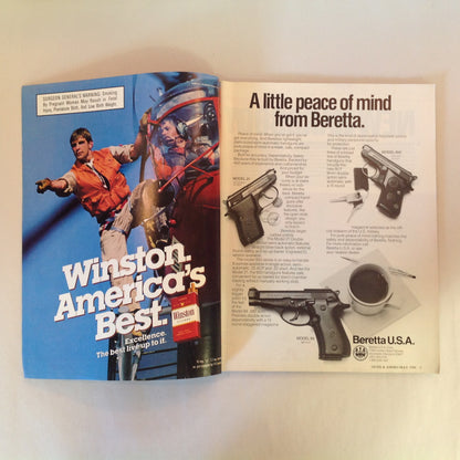Vintage May 1986 Guns & Ammo Magazine Ruger's GP-100 Black Powder Shooters High-Volume Handloading