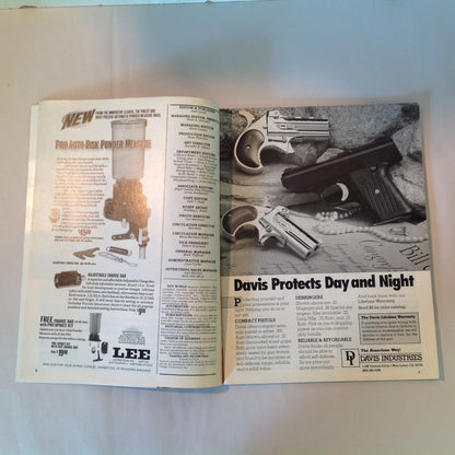 Vintage March 1994 Gun World Magazine Serlea-Ace 9mm Double Barrel Shotgun Spring Turkey the Hard Way