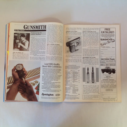 Vintage May 1986 Guns & Ammo Magazine Ruger's GP-100 Black Powder Shooters High-Volume Handloading