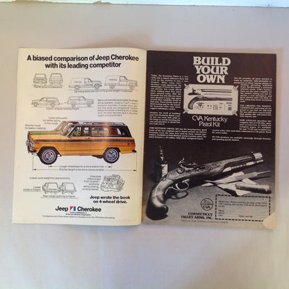 Vintage Apr 1976 Guns & Ammo Magazine What's New For '76 Field Tests