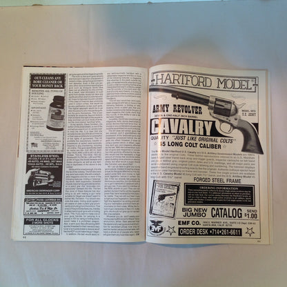 Vintage March 1994 Gun World Magazine Serlea-Ace 9mm Double Barrel Shotgun Spring Turkey the Hard Way