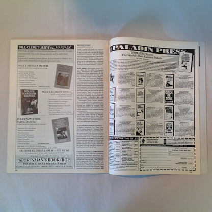 Vintage March 1994 Gun World Magazine Serlea-Ace 9mm Double Barrel Shotgun Spring Turkey the Hard Way