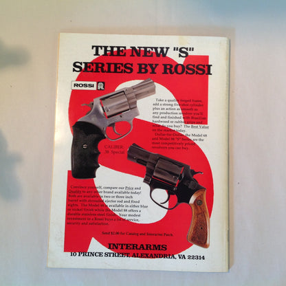 Vintage March 1994 Gun World Magazine Serlea-Ace 9mm Double Barrel Shotgun Spring Turkey the Hard Way