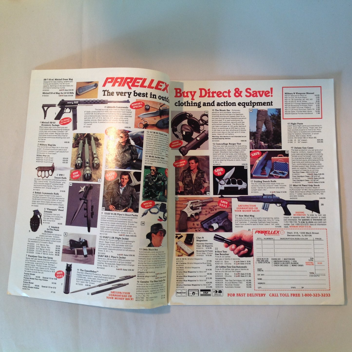 Vintage Jun 1985 Gun World Magazine Holmes Firearms 9mm Assault Pistol