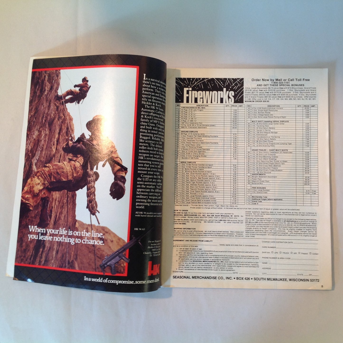 Vintage Jun 1985 Gun World Magazine Holmes Firearms 9mm Assault Pistol