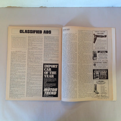 Vintage Apr 1976 Guns & Ammo Magazine What's New For '76 Field Tests