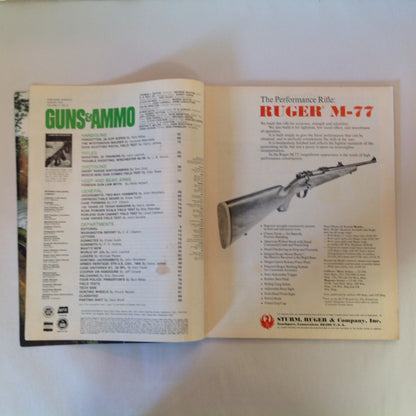 Vintage Aug 1973 Guns & Ammo Magazine Lugers Series Experiences with Bears Short Range Shotguns