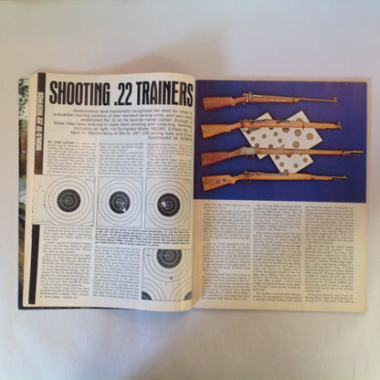 Vintage Aug 1973 Guns & Ammo Magazine Lugers Series Experiences with Bears Short Range Shotguns