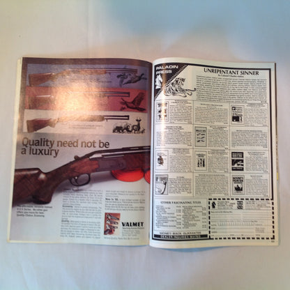 Vintage Jun 1985 Gun World Magazine Holmes Firearms 9mm Assault Pistol
