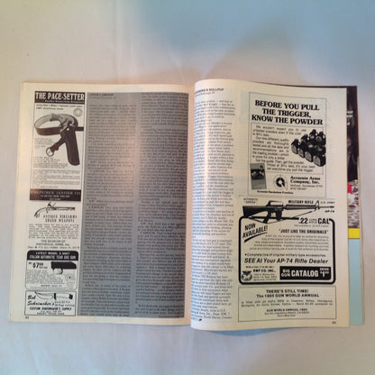 Vintage Jun 1985 Gun World Magazine Holmes Firearms 9mm Assault Pistol