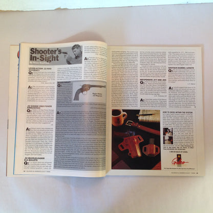 Vintage Jul 1996 Guns & Ammo Magazine Ruger's P95 Polymer Pistol Pick the Right Combat Handgun
