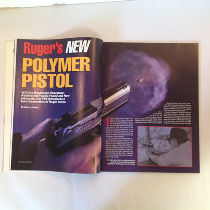 Vintage Jul 1996 Guns & Ammo Magazine Ruger's P95 Polymer Pistol Pick the Right Combat Handgun