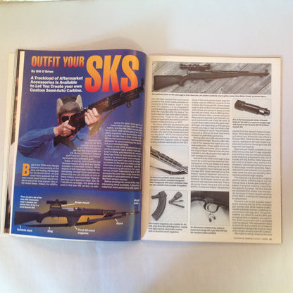 Vintage Jul 1996 Guns & Ammo Magazine Ruger's P95 Polymer Pistol Pick the Right Combat Handgun