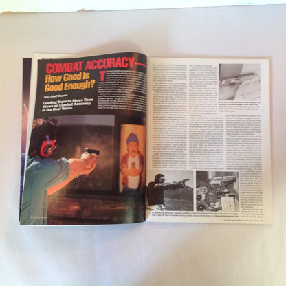 Vintage Aug 1996 Guns & Ammo Magazine 8-Shooter .357 Magnum Olympic Shooting Special Accuracy Issue