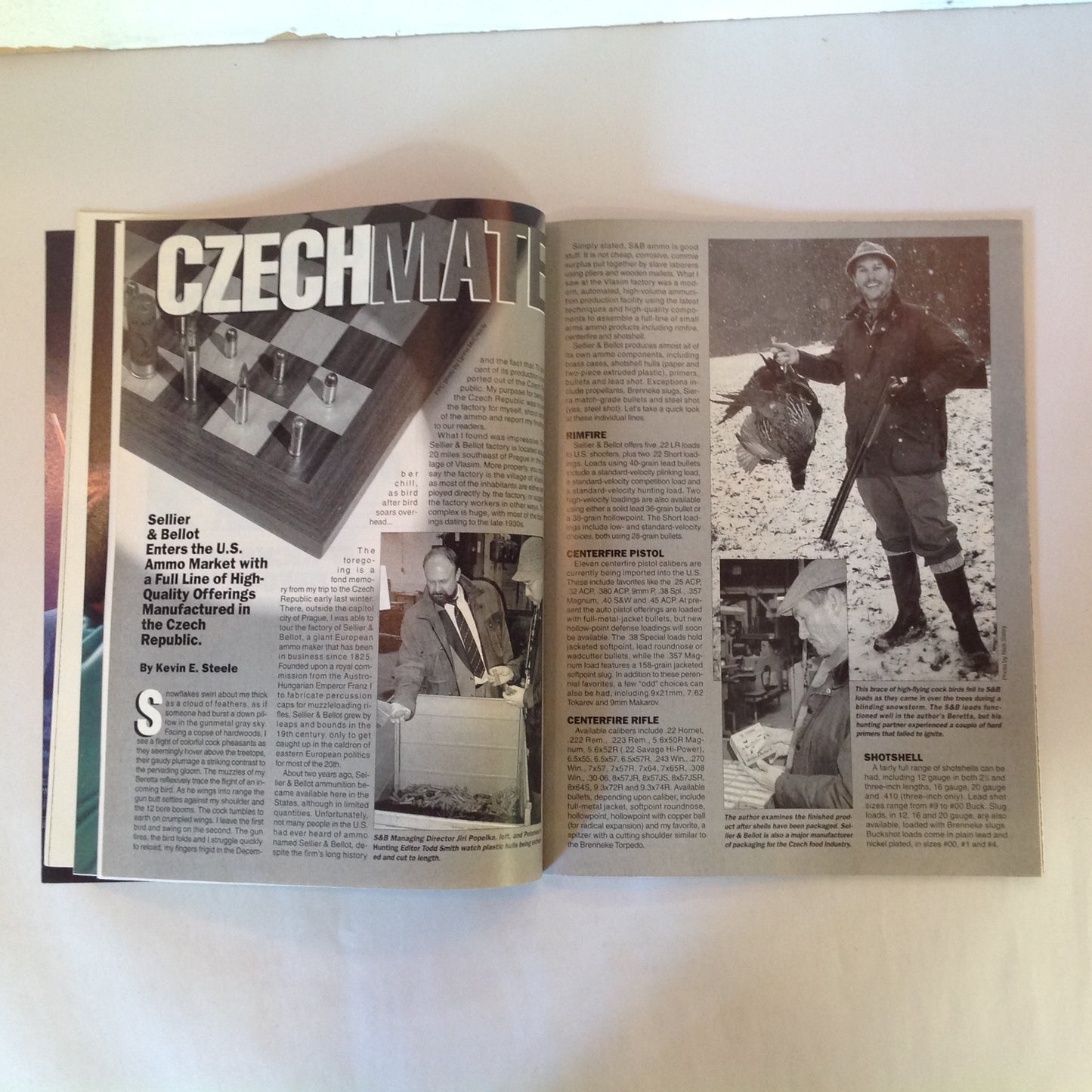 Vintage Aug 1996 Guns & Ammo Magazine 8-Shooter .357 Magnum Olympic Shooting Special Accuracy Issue