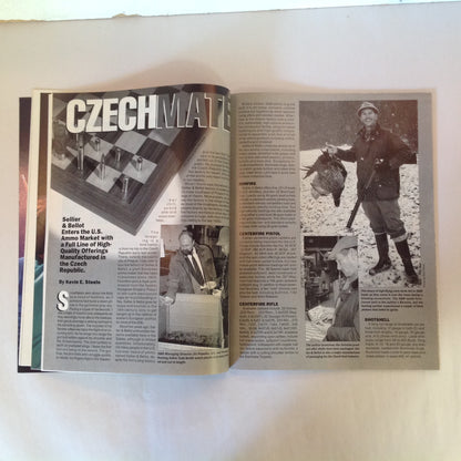 Vintage Aug 1996 Guns & Ammo Magazine 8-Shooter .357 Magnum Olympic Shooting Special Accuracy Issue