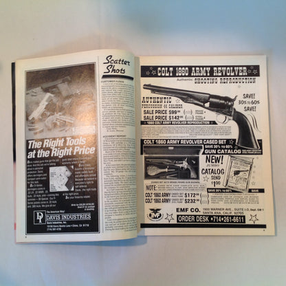 Vintage Jan 1992 Gun World Magazine H&K's SP-89 Ferguson D-Max Franchi Trap Mule Deer in the Sonora Desert