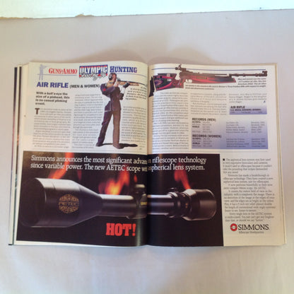 Vintage Aug 1996 Guns & Ammo Magazine 8-Shooter .357 Magnum Olympic Shooting Special Accuracy Issue