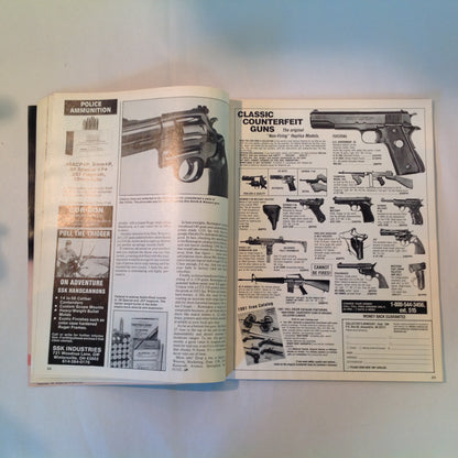 Vintage Jan 1992 Gun World Magazine H&K's SP-89 Ferguson D-Max Franchi Trap Mule Deer in the Sonora Desert