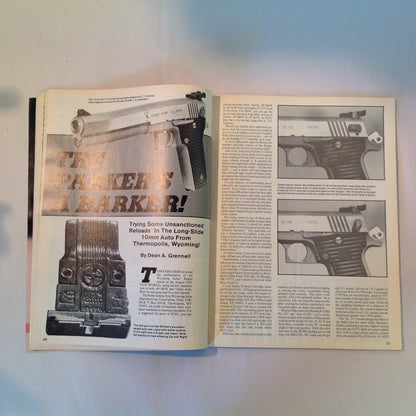Vintage Jan 1992 Gun World Magazine H&K's SP-89 Ferguson D-Max Franchi Trap Mule Deer in the Sonora Desert