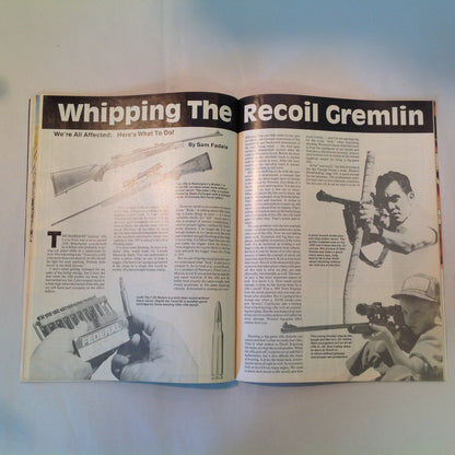 Vintage Jan 1992 Gun World Magazine H&K's SP-89 Ferguson D-Max Franchi Trap Mule Deer in the Sonora Desert