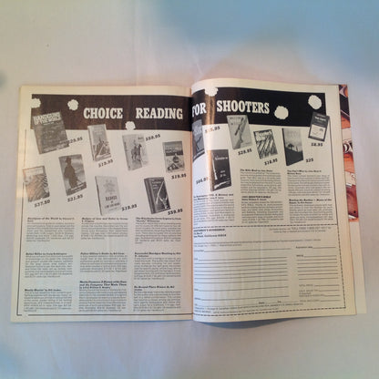 Vintage Jan 1992 Gun World Magazine H&K's SP-89 Ferguson D-Max Franchi Trap Mule Deer in the Sonora Desert