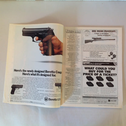 Vintage Oct 1996 Guns & Ammo Magazine Special Handgun Issue First Look 9 x 23 Magnum Combat Pistol & Cartridge