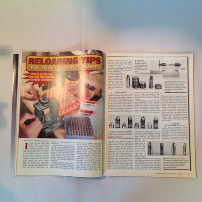 Vintage Aug 1998 Handguns Magazine Affordable Ammo .40 Stealth Combat Customized S&W 66 Stechkin