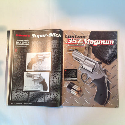 Vintage Aug 1998 Handguns Magazine Affordable Ammo .40 Stealth Combat Customized S&W 66 Stechkin