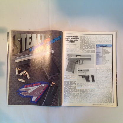 Vintage Aug 1998 Handguns Magazine Affordable Ammo .40 Stealth Combat Customized S&W 66 Stechkin