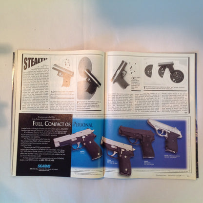 Vintage Aug 1998 Handguns Magazine Affordable Ammo .40 Stealth Combat Customized S&W 66 Stechkin
