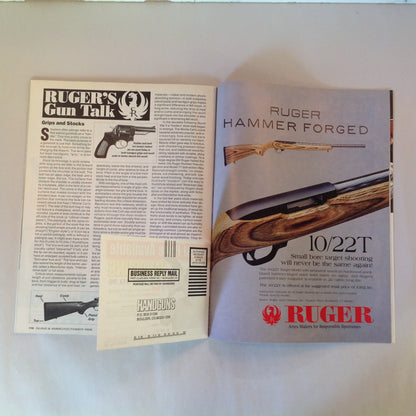 Vintage Oct 1996 Guns & Ammo Magazine Special Handgun Issue First Look 9 x 23 Magnum Combat Pistol & Cartridge