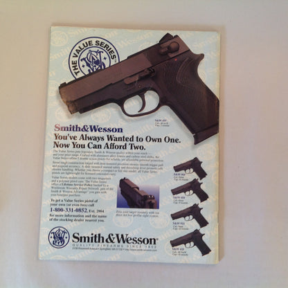 Vintage Oct 1996 Guns & Ammo Magazine Special Handgun Issue First Look 9 x 23 Magnum Combat Pistol & Cartridge