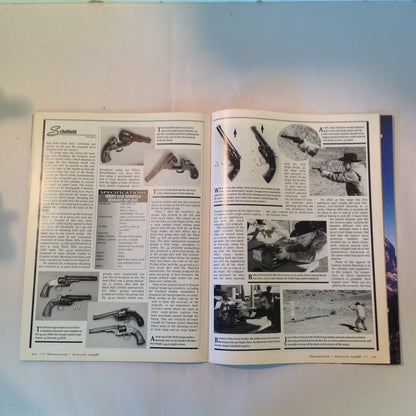 Vintage Aug 1998 Handguns Magazine Affordable Ammo .40 Stealth Combat Customized S&W 66 Stechkin