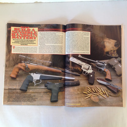 Vintage Jan 1994 Guns & Ammo Magazine High-Tech Handguns Combat Wheel Guns Remington Long-Range Rifle