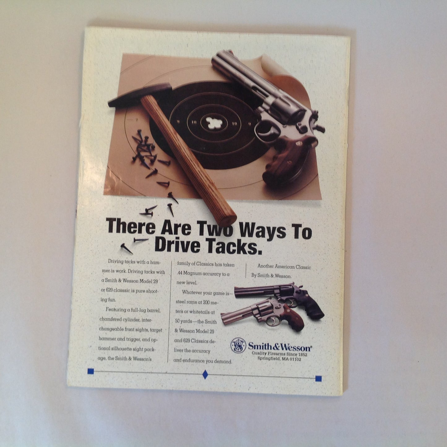 Vintage Jan 1994 Guns & Ammo Magazine High-Tech Handguns Combat Wheel Guns Remington Long-Range Rifle